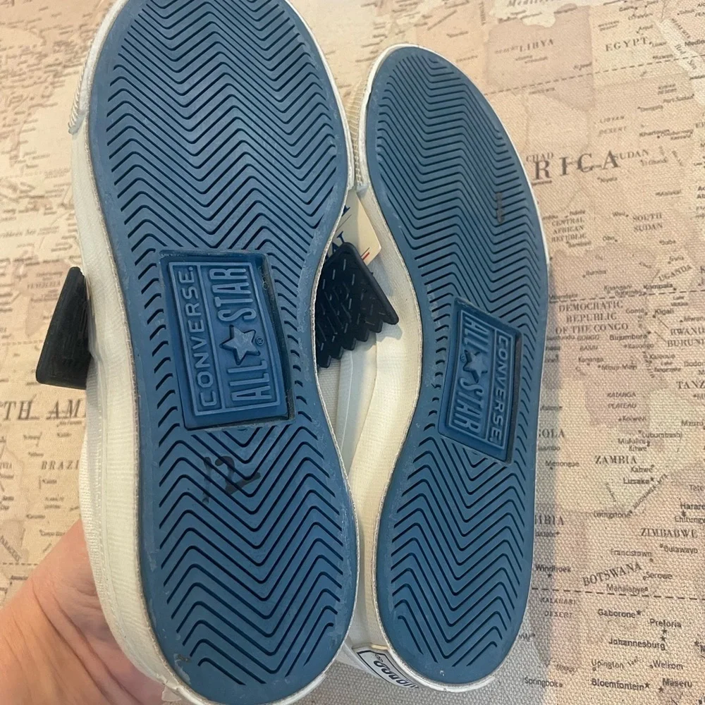 🆕Converse Deadstock Vintage Shoes Canvas Lace Up Size 5 NWT - Picture 10 of 11